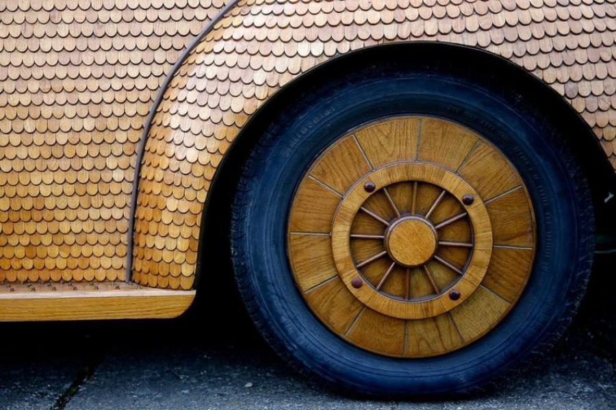 Volkswagen Beetle in Wood 2014 года  (фото 9 из 14)